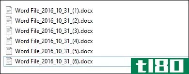 如何在windows中批量重命名多个文件