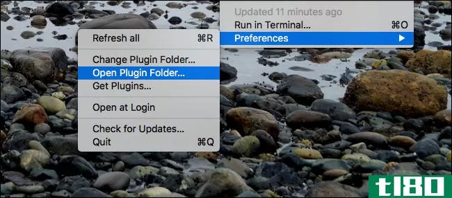 如何使用bitbar向mac的菜单栏添加几乎所有的信息