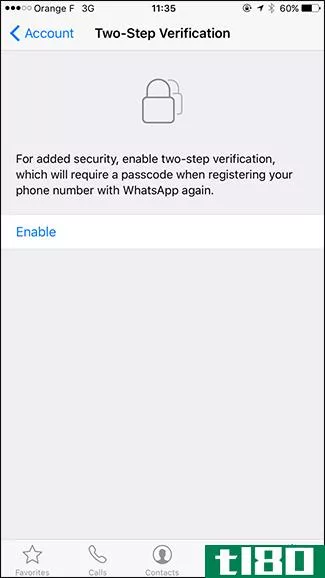 如何在whatsapp中建立两步验证