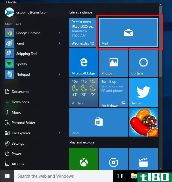 如何在Windows10中配置pop3电子邮件帐户