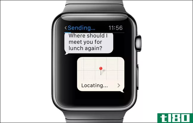 如何使用apple watch上的信息快速共享您的位置