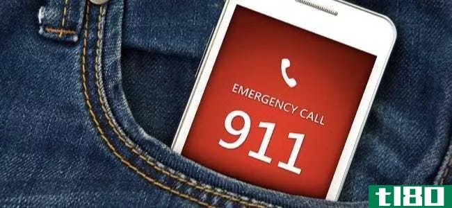 警告：使用手机或voip服务拨打911时，位置跟踪受到限制