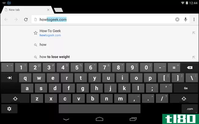 如何在android中为google键盘添加一个专用的数字行