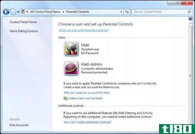 如何在Windows7上使用家长控制