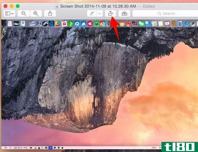 使用mac的预览应用程序裁剪、调整大小、旋转和编辑图像