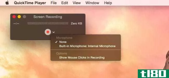 使用mac的quicktime应用程序编辑视频和音频文件