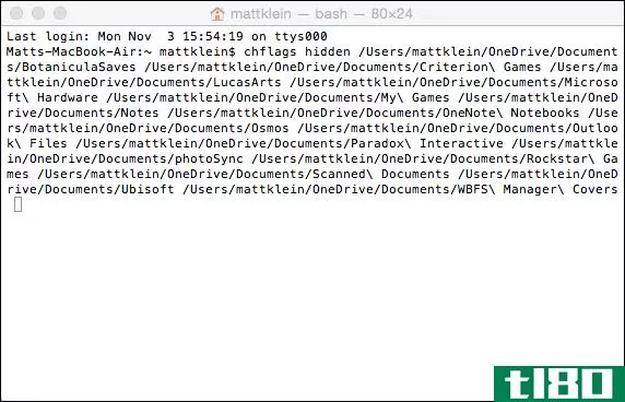 在mac上隐藏文件和文件夹的最简单方法