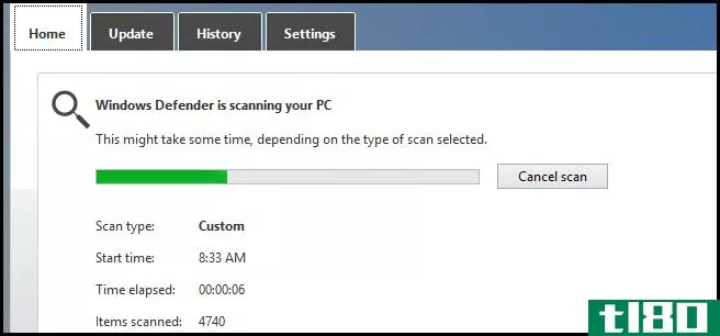 如何使用Windows8的内置杀毒软件扫描任何文件或文件夹