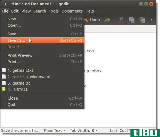 如何用你的ubuntu电脑备份你的gmail帐号