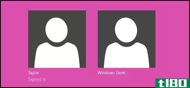 如何在Windows8中更改登录屏幕的颜色