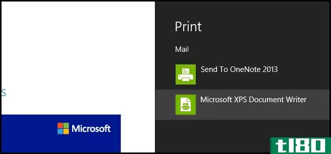如何在Windows8中打印pdf文件和电子邮件
