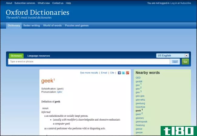 最好的免费词典和词库程序和网站