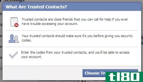 如何使用facebook可信联系人访问您的锁定帐户