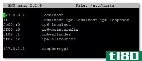 如何更改raspberry pi（或其他linux设备）主机名