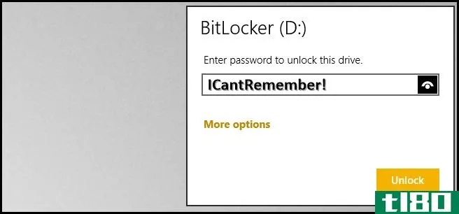 如果忘记密码，如何恢复bit locker加密磁盘