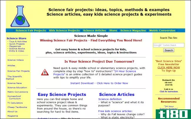扩展科学知识的最佳网站