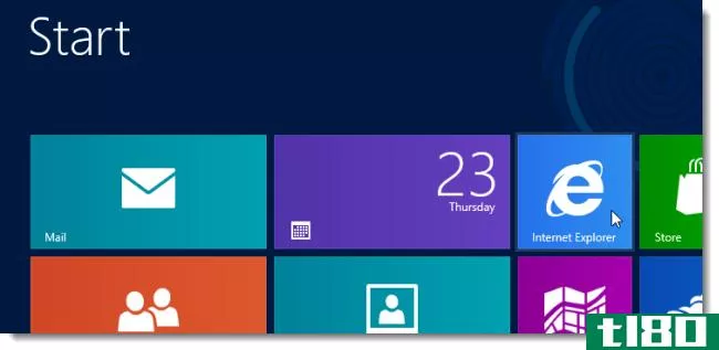 在Windows8中，将您喜爱的网站固定到metro开始屏幕