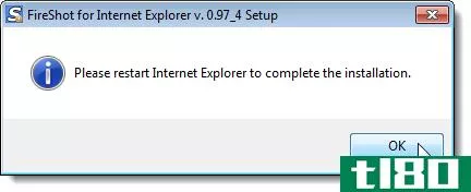 使用附加组件增强internet explorer 9