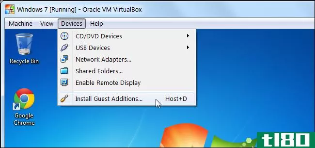 如何在virtualbox中启用3d加速和使用windows aero