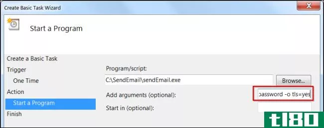 如何轻松地从windows任务计划程序发送电子邮件