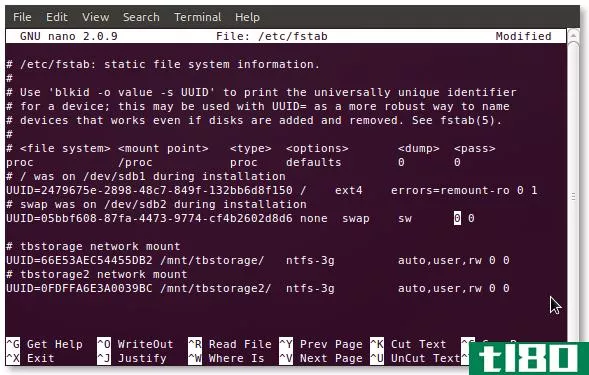 什么是linux fstab文件，它是如何工作的？