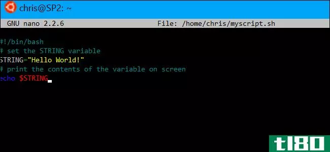 如何在windows10上创建和运行bashshell脚本