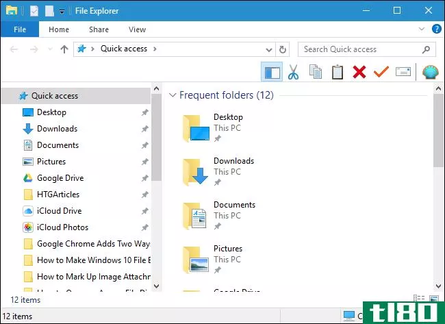 如何使windows10的文件资源管理器看起来像windows7的windows资源管理器