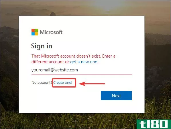 如何创建microsoft帐户