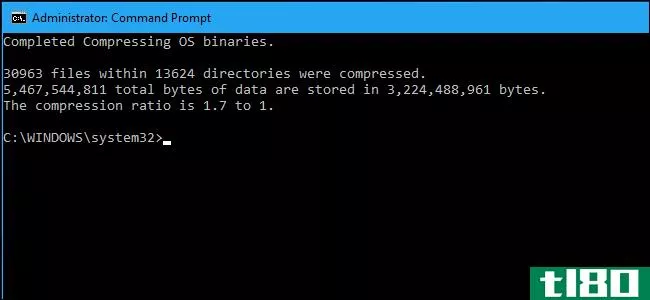 如何使用Windows10的“compactos”在缺乏存储的PC上节省空间