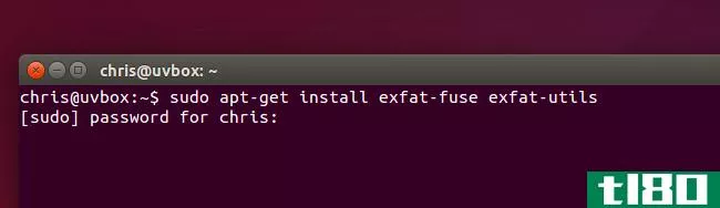 如何在linux上装载和使用exfat驱动器
