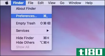 如何在OSX中更改默认的finder文件夹