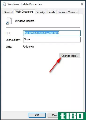 如何在Windows10中创建windows update的快捷方式