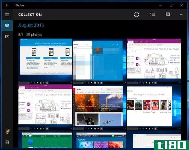 截图之旅：Windows10包含的29个新的通用应用程序