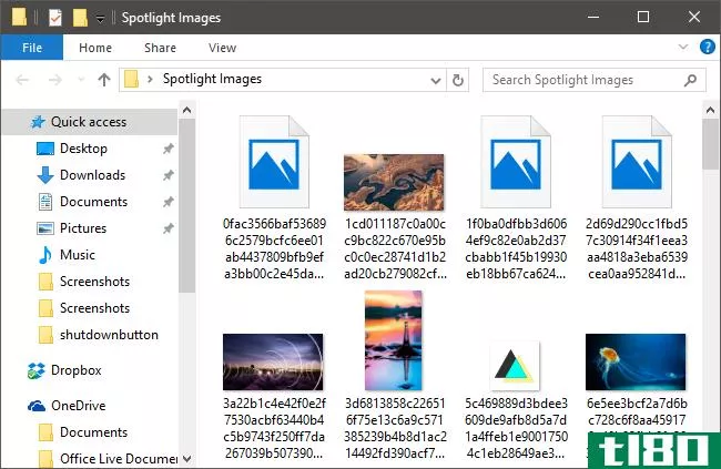 如何将Windows10的锁屏聚光灯图像保存到硬盘