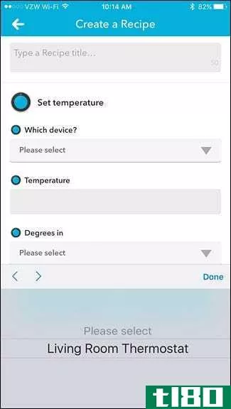 如何在**的主屏幕上添加预设的温控器