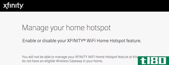 如何禁用comcast xfinity路由器上的公共wi-fi热点