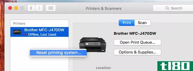如何解决mac上的打印机问题