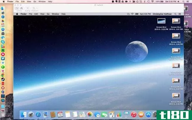 通过internet访问mac的文件和屏幕，并返回到我的mac
