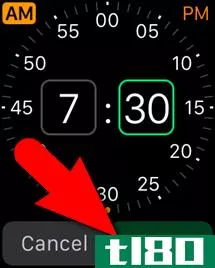 如何在apple watch上设置闹钟和计时器