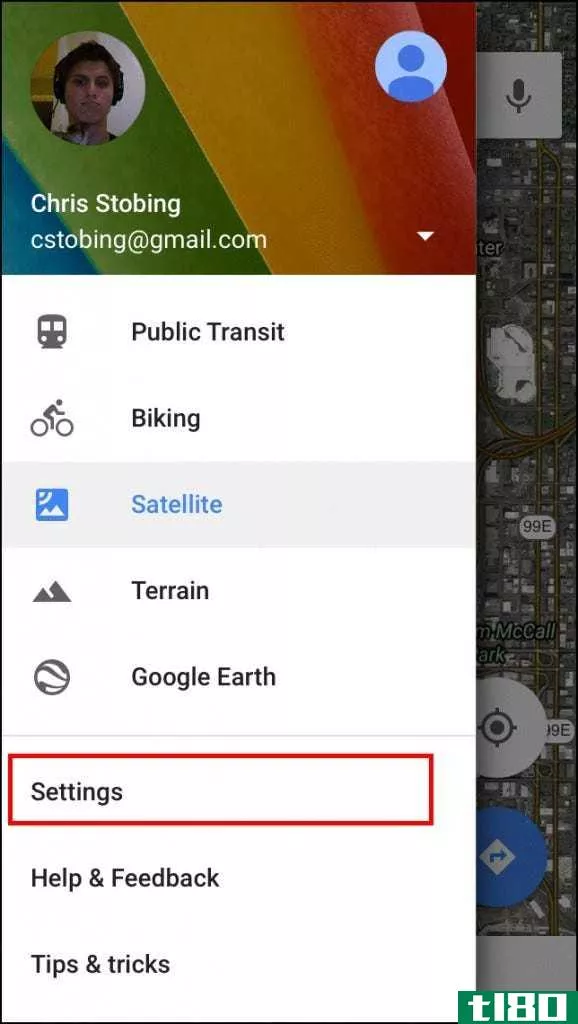如何在google地图中将地址从桌面发送到**