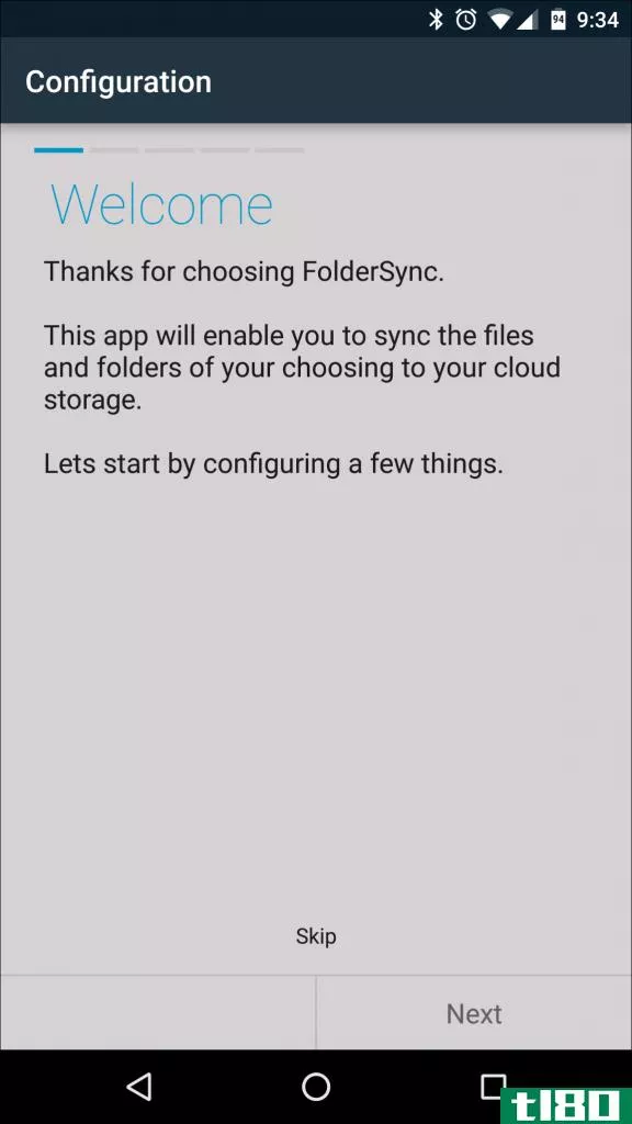 如何使用foldersync在android和pc之间同步文件