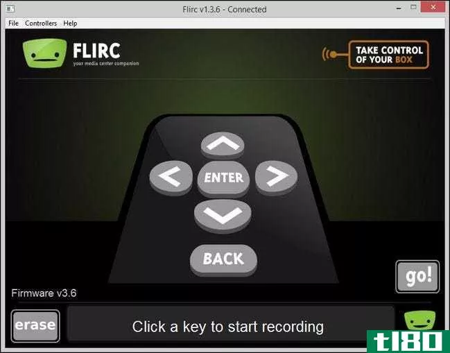 如何使用flirc将任何远程设备添加到任何媒体中心