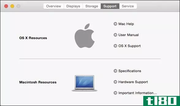 使用系统信息实用程序确切地了解mac中的内容