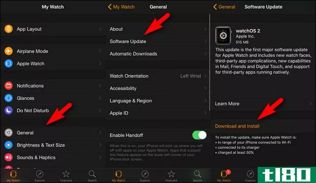 如何将apple watch更新为watch os 2.0.1（或更高版本）