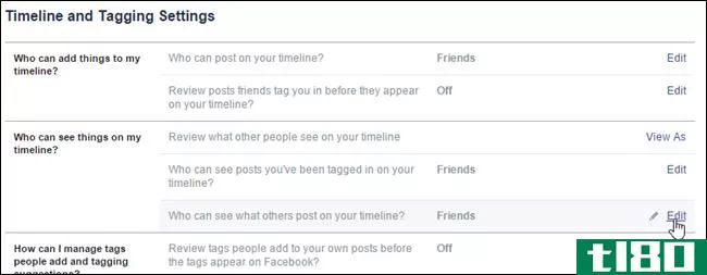 如何阻止人们在你的facebook时间线上发帖而不解除他们的好友关系