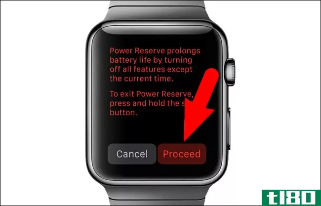 如何在apple watch上启用和禁用电源储备