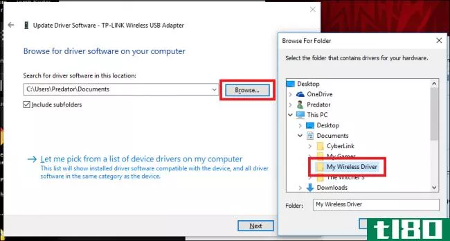 如何在Windows10笔记本电脑上安装外部wi-fi适配器