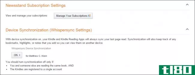 如何管理亚马逊网站上的Kindle和书籍