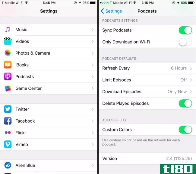 如何在iphone或ipad上释放podcasts应用程序使用的空间