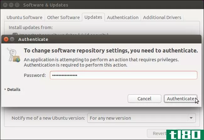如何在ubuntu中启用自动系统更新